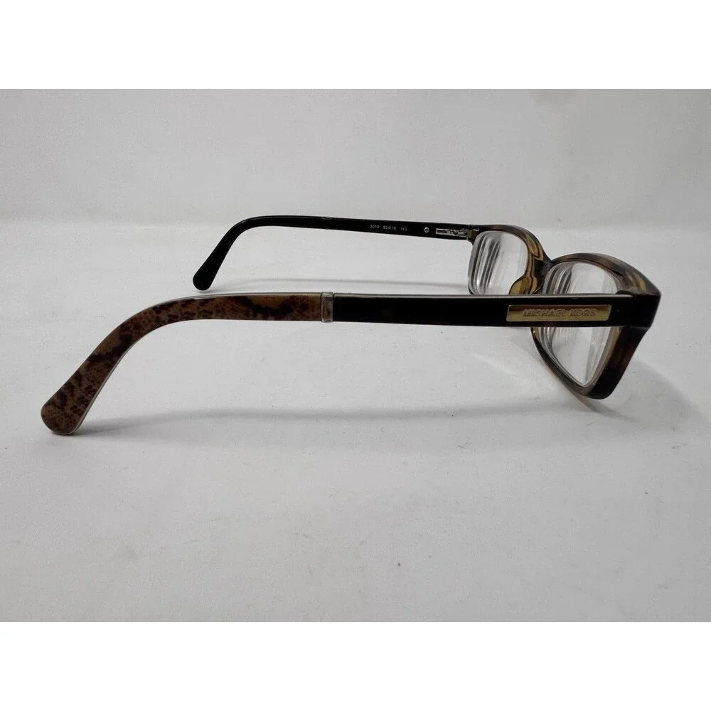 Michael Kors MK8006 Medellin Eyeglass Frames Only 52-16-140 Brown Havana 3010